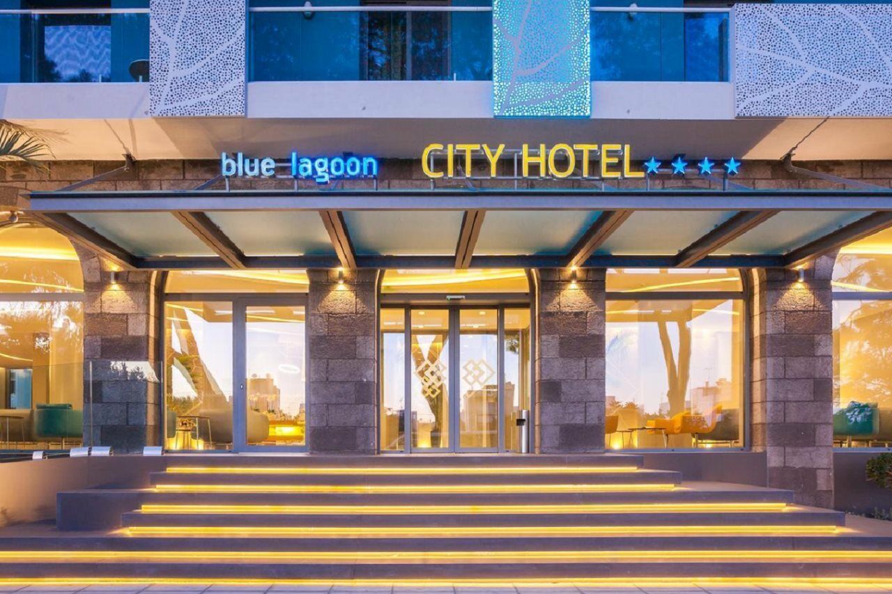 Blue Lagoon City Hotel Città di Kos Esterno foto